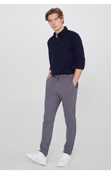 Lee Yumuşak Dokulu Regular Fit Cepli Erkek Pantolon L2610072035 Gri