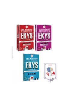 Yargı 2026 Meb Ekys Okul Müdürlüğü, Başyardımcılığı Ve Yardımcılığı Konu + Soru + Deneme Seti 3 Kitap Yargı Yayınları