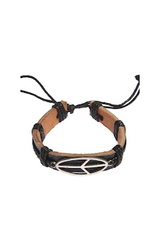 Tblk03223 Barış Figürlü Deri Unisex Bileklik 3197-3400 Çok Renkli Tblk03223 Barış Figürlü Deri Unisex Bileklik 3197-3400 Çok Renkli