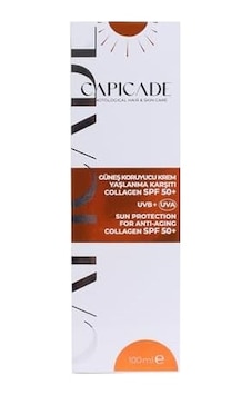 Capicade Güneş Spf 50 Ve Krem Collagen 100 Ml Capicade Güneş Spf 50 Ve Krem Collagen 100 Ml