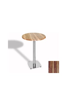 Bistro Masa Tokyo Kromnikel - Werzalit, Wermodin Ve Allzalit Tabla 70 Cm Çap - Indiana Wood Çok Renkli Bistro Masa Tokyo Kromnikel - Werzalit, Wermodin Ve Allzalit Tabla 70 Cm Çap - Indiana Wood Çok Renkli