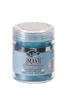 Dr Gusto Yenilebilir Yaldızlı Sim Boya Mavi 10 Gr Dr Gusto Yenilebilir Yaldızlı Sim Boya Mavi 10 Gr