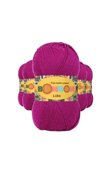 5 Adet Lüks Patik İpi Yünü Fuşya 98403 - Bonbon Mudanis 5 Adet Lüks Patik İpi Yünü Fuşya 98403 - Bonbon Mudanis