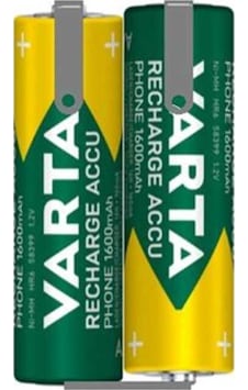 Varta 2.4v 1600mah Aa Kalem Pilli Ni-mh Traş Makinesi Pili Varta 2.4v 1600mah Aa Kalem Pilli Ni-mh Traş Makinesi Pili