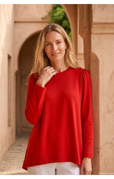 Nuss Basic Triko Rayon Tunik 902 Kırmızı Nuss Basic Triko Rayon Tunik 902 Kırmızı