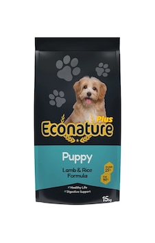 Econature Plus Kuzu Etli Yavru Kuru Köpek Maması 15 Kg