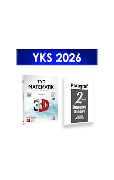 2026 Tyt Matematik Soru Bankası 3d Yayınları Paragraf Deneme Hediyeli 2026 Tyt Matematik Soru Bankası 3d Yayınları Paragraf Deneme Hediyeli
