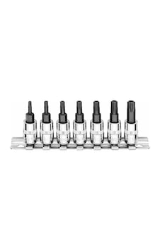 Ceta 1/4 Beş Köşe Torx Uçlu Lokma Takımı Delikli 7 Parça Ceta 1/4 Beş Köşe Torx Uçlu Lokma Takımı Delikli 7 Parça
