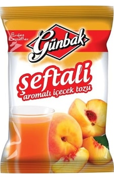 Günbak Şeftali Aromalı İçecek Tozu 2 x 250 G Günbak Şeftali Aromalı İçecek Tozu 2 x 250 G