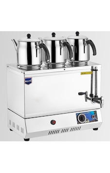 Remta Ep03 55 Model Üç Demlikli Elektrikli Pleytsiz Çay Ocağı - Kahveci Takımı 33 Lt 2200 W