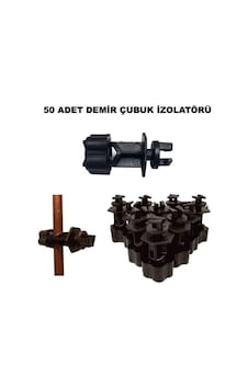 Pars Elektrikli Çit Sistemi Demir Direk İzolatörü 50 Adet Pars Elektrikli Çit Sistemi Demir Direk İzolatörü 50 Adet