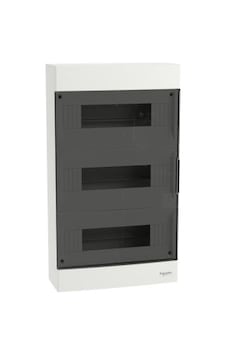 Schneider Easy9 36 Sigortalı 3 Sıralı Şeffaf Kapaklı Sıva Üstü Sigorta Dağıtım Kutusu Schneider Easy9 36 Sigortalı 3 Sıralı Şeffaf Kapaklı Sıva Üstü Sigorta Dağıtım Kutusu