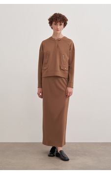 Aker Örme Kalem Etek Camel Camel Aker Örme Kalem Etek Camel Camel