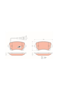 Fren - 588 - Balatası Arka Volkswagen Multıvan V 2.0 03-15, 2.0 Tsi 11-15, 2.0 Tsi 4motion 11-15, 3.2 - Dpmıx-hb - V6 04- Fren Balatası Fren - 588 - Balatası Arka Volkswagen Multıvan V 2.0 03-15, 2.0 Tsi 11-15, 2.0 Tsi 4motion 11-15, 3.2 - Dpmıx-hb - V6 04- Fren Balatası