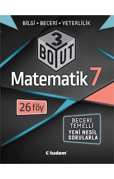 7 Sınıf Matematik 3 Boyut Soru Bankası Tudem Yayınları 7 Sınıf Matematik 3 Boyut Soru Bankası Tudem Yayınları