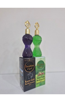 Özel Seri Kara Gül & Antep Fıstığı 2'li Karma Kolonya Seti - Kristal Şişeli Hediyelik Paket 2x200 Ml Özel Seri Kara Gül & Antep Fıstığı 2'li Karma Kolonya Seti - Kristal Şişeli Hediyelik Paket 2x200 Ml