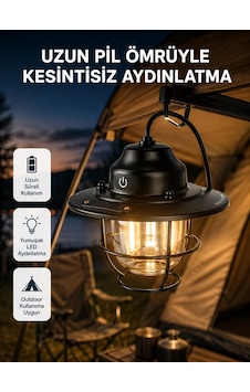 Mey İthalat Outdoor Retro Kamp Işığı Uzun Ömürlü Pil Taşınabilir Suya Dayanıklı Diğer Mey İthalat Outdoor Retro Kamp Işığı Uzun Ömürlü Pil Taşınabilir Suya Dayanıklı Diğer
