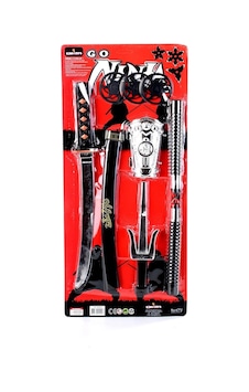 Oyuncak Büyük Ninja Set 8 Parça Oyuncak Ninja Kılıç Seti Aksiyon Oyuncak Büyük Ninja Set 8 Parça Oyuncak Ninja Kılıç Seti Aksiyon