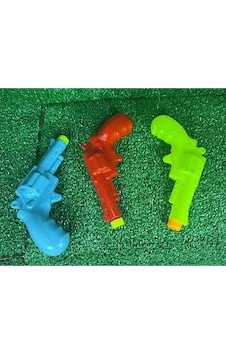 Sıkmalı Plastik Su Tabancası,eski Bakkal Oyuncağı Nostalji 24 Adet 1