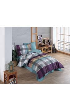 Hobby Tek Kişilik Poplin Nevresim Takımı Virginia Bordo Hobby Tek Kişilik Poplin Nevresim Takımı Virginia Bordo