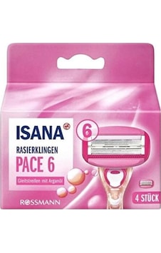 Rossmann Isana 6 Bıçaklı Yedek Tıraş Bıçağı - 4lü