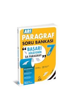 Arı Yayıncılık 7 Sınıf Arı Paragraf Soru Bankası (GÜNCEL) Arı Yayıncılık 7 Sınıf Arı Paragraf Soru Bankası (GÜNCEL)