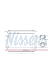 Nıssens 94851 Radyatör Klima Vw A4 Nıssens 94851 Radyatör Klima Vw A4