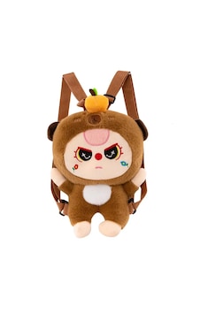 Cry Baby Çantalı Peluş Açık Kahverengi Cry Baby Çantalı Peluş Açık Kahverengi