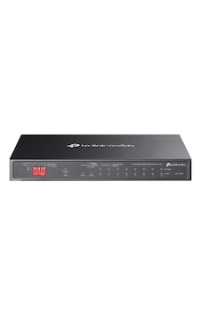 Omada Ds110gmp, 10 Port Gigabit, 8 Port Gigabit Poe+, 123w, 1 Port Combo Gigabit Sfp, Yönetilemez, Metal Kasa Masaüstü Sessiz Switch Omada Ds110gmp, 10 Port Gigabit, 8 Port Gigabit Poe+, 123w, 1 Port Combo Gigabit Sfp, Yönetilemez, Metal Kasa Masaüstü Sessiz Switch
