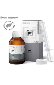 Vetqom Köpek Liver Renew Karaciğer Koruyucu Ve Toksin Temizleyici Likit 120 Ml Vetqom Köpek Liver Renew Karaciğer Koruyucu Ve Toksin Temizleyici Likit 120 Ml
