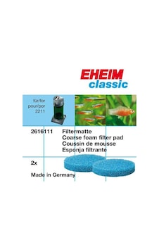 Eheim 2211 Yedek Mavi Sünger 2 Adet Eheim 2211 Yedek Mavi Sünger 2 Adet