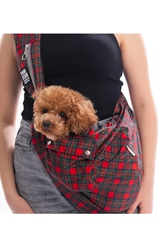 Pawstar Red Elgin Paws Crossbody Bag Pawstar Red Elgin Paws Crossbody Bag