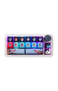 Darmoshark Sk16 Qmk/vıa Tri-mode Mekanik Makro Keypad Huano Purple Switch-beyaz Darmoshark Sk16 Qmk/vıa Tri-mode Mekanik Makro Keypad Huano Purple Switch-beyaz