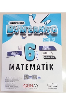 Günay Yayınları 6. Sınıf Bumerang Matematik Konu Anlatımlı Etkinlikli Soru Bankası Günay Yayınları 6. Sınıf Bumerang Matematik Konu Anlatımlı Etkinlikli Soru Bankası