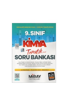 Miray Yayınları 9. Sınıf Kimya Tematik Soru Bankası Maarif Model Miray Yayınları 9. Sınıf Kimya Tematik Soru Bankası Maarif Model