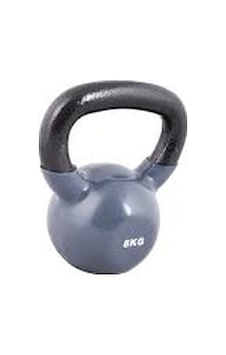 Voit Vinyl Kettlebell 8 Kilo Gri Voit Vinyl Kettlebell 8 Kilo Gri