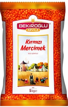 Bekiroğlu Arvila Kırmızı Mercimek 5 KG Bekiroğlu Arvila Kırmızı Mercimek 5 KG
