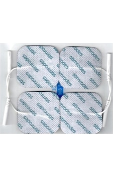 Stimrodes 5 x 5 CM Kablolu Kare Tens Pedi 4'lü Stimrodes 5 x 5 CM Kablolu Kare Tens Pedi 4'lü