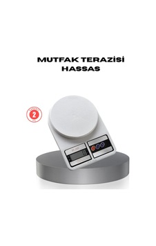 Hassas Dijital Mutfak Tartısı - 1g Doğruluk, Lcd Ekran, Otomatik Kapanma Çok Renkli Hassas Dijital Mutfak Tartısı - 1g Doğruluk, Lcd Ekran, Otomatik Kapanma Çok Renkli