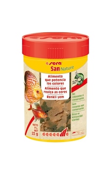 Sera San Nature Renklendirici Doğal Balık Yemi 100 Ml (22 gr)