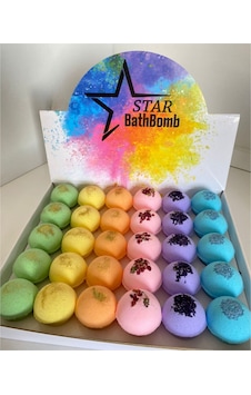 Karışık Köpüren Banyo Topu 30 x 80 G
