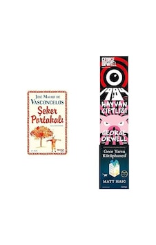 Seker Portakali + 1984 + Hayvan Ciftligi + Gece Yarisi Kutuphanesi 4 Set Seker Portakali + 1984 + Hayvan Ciftligi + Gece Yarisi Kutuphanesi 4 Set