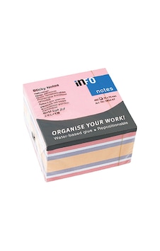 Info Notes 75x75 Pastel Renkler 450 Yp 95654