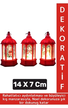 Dekoratif Hediyelik Masaüstü Ev Ofis Christmas Çok Şık Yılbaşı Noel Tema Işıklı Kar Küresi 14 X 7 Cm Dekoratif Hediyelik Masaüstü Ev Ofis Christmas Çok Şık Yılbaşı Noel Tema Işıklı Kar Küresi 14 X 7 Cm