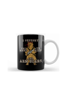 Funny I Support The Right To Arm Bears Pun Kupa Bardak Porselen Karışık Funny I Support The Right To Arm Bears Pun Kupa Bardak Porselen Karışık