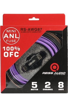 Reıss Audıo Rs-awg87 Oto Anfi Kablo Seti 8ga
