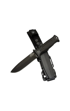 Columbia Tiger Tactical Htm 1041 A Siyah Outdoor / Survival Bıçak 27cm - Kauçuk Sap, Kılıflı, Kutulu