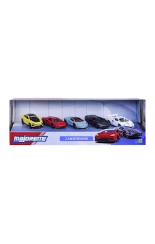 Set Of 5 Metal Cars, Majorette, Lamborghini