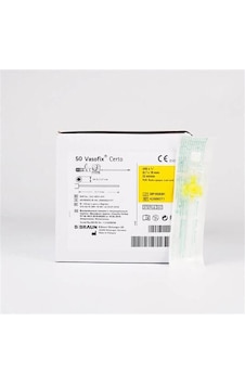 Vasofix B Braun Branül İntraket Sarı 24 G 50 Adet