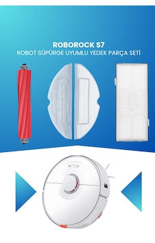 Roborock S7 Robot Süpürge Uyumlu Yedek Parça Seti Roborock S7 Robot Süpürge Uyumlu Yedek Parça Seti
